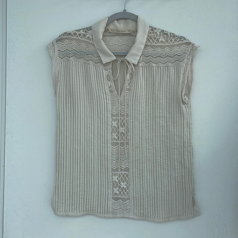 Zara lace top